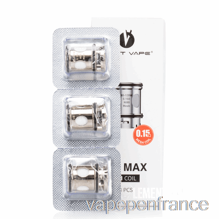 Bobines De Remplacement Perdues Vape Ub Max 0,15ohm Ub Max X1 Bobines Stylo Vape